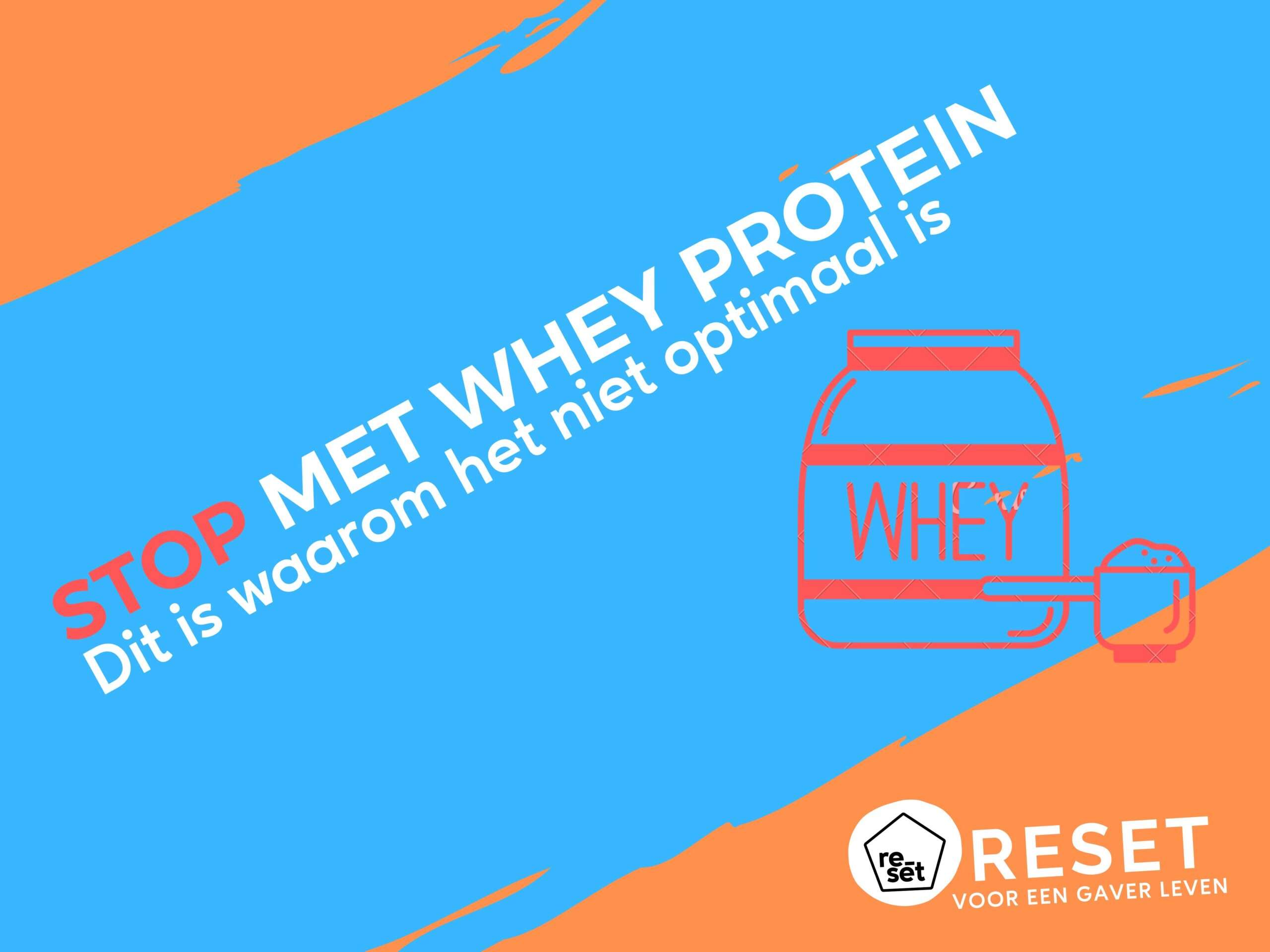Waarom Whey protein niet de optimale eiwitbron is (en welke eiwitbronnen je beter kunt gaan kiezen)