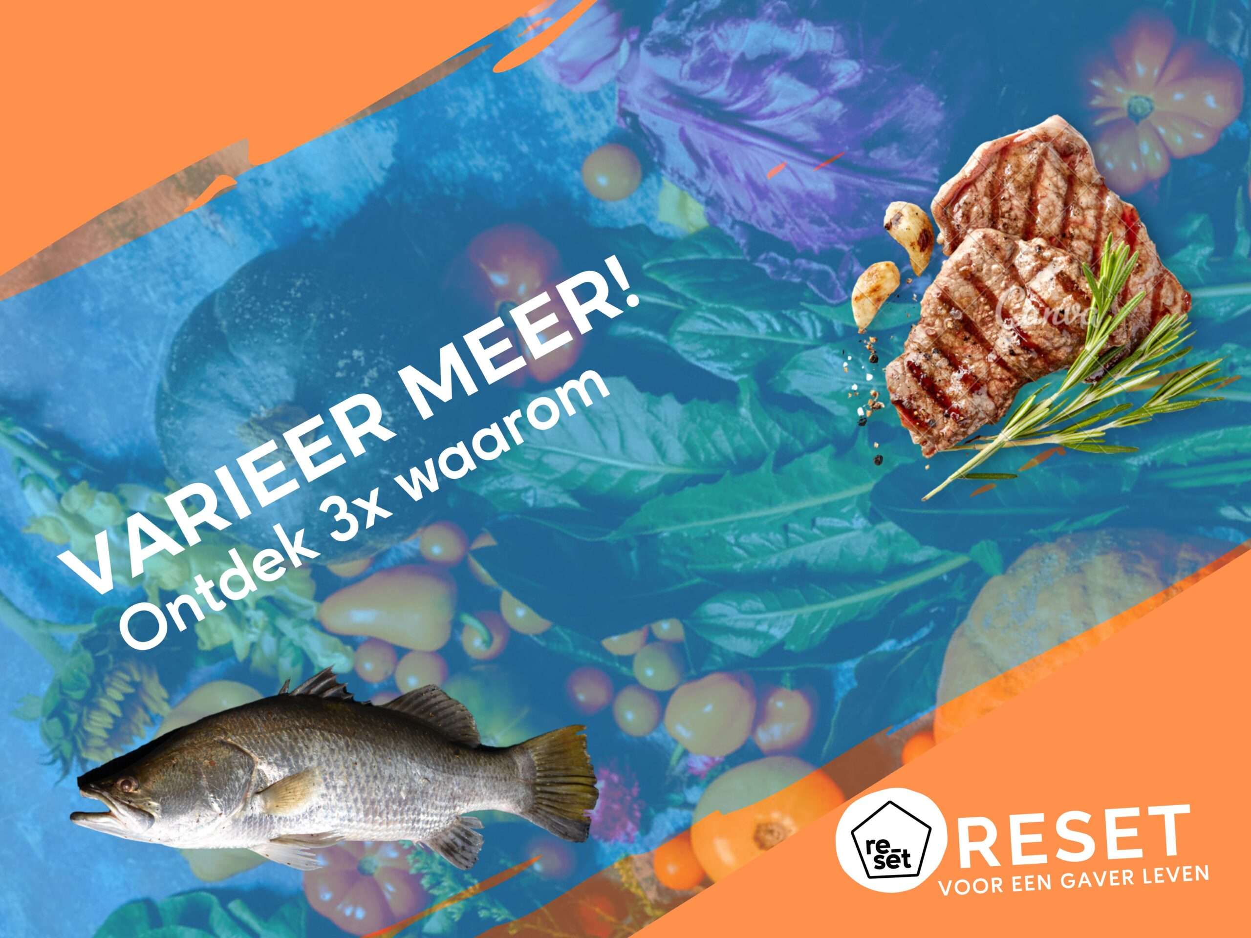 3 redenen waarom je meer mag gaan variëren in groente en fruit.