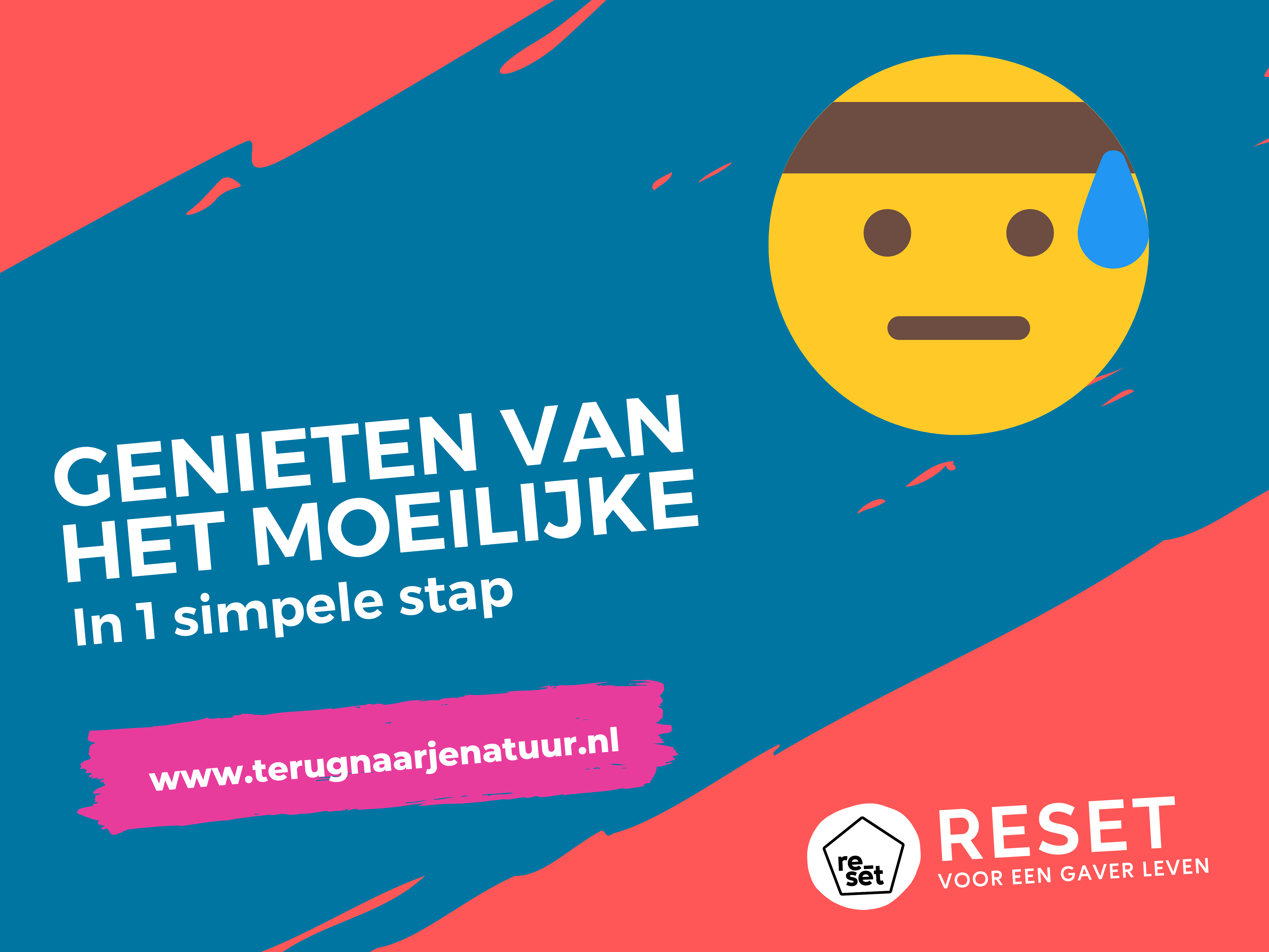 Hoe je het moeilijke gemakkelijker maakt. In 1 simpele stap genieten van het moeilijke.