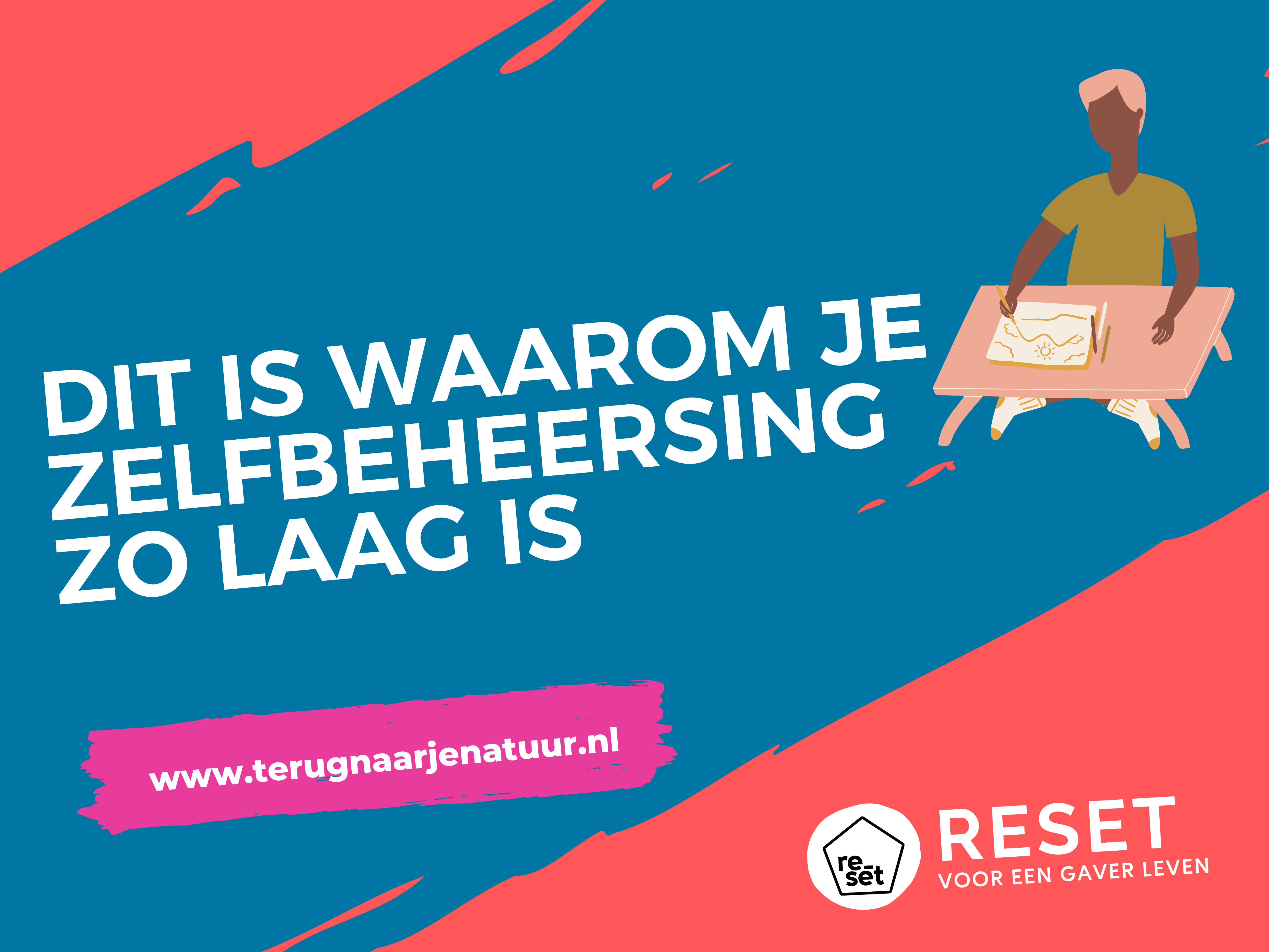 Dit is waarom je zelfbeheersing zo laag is