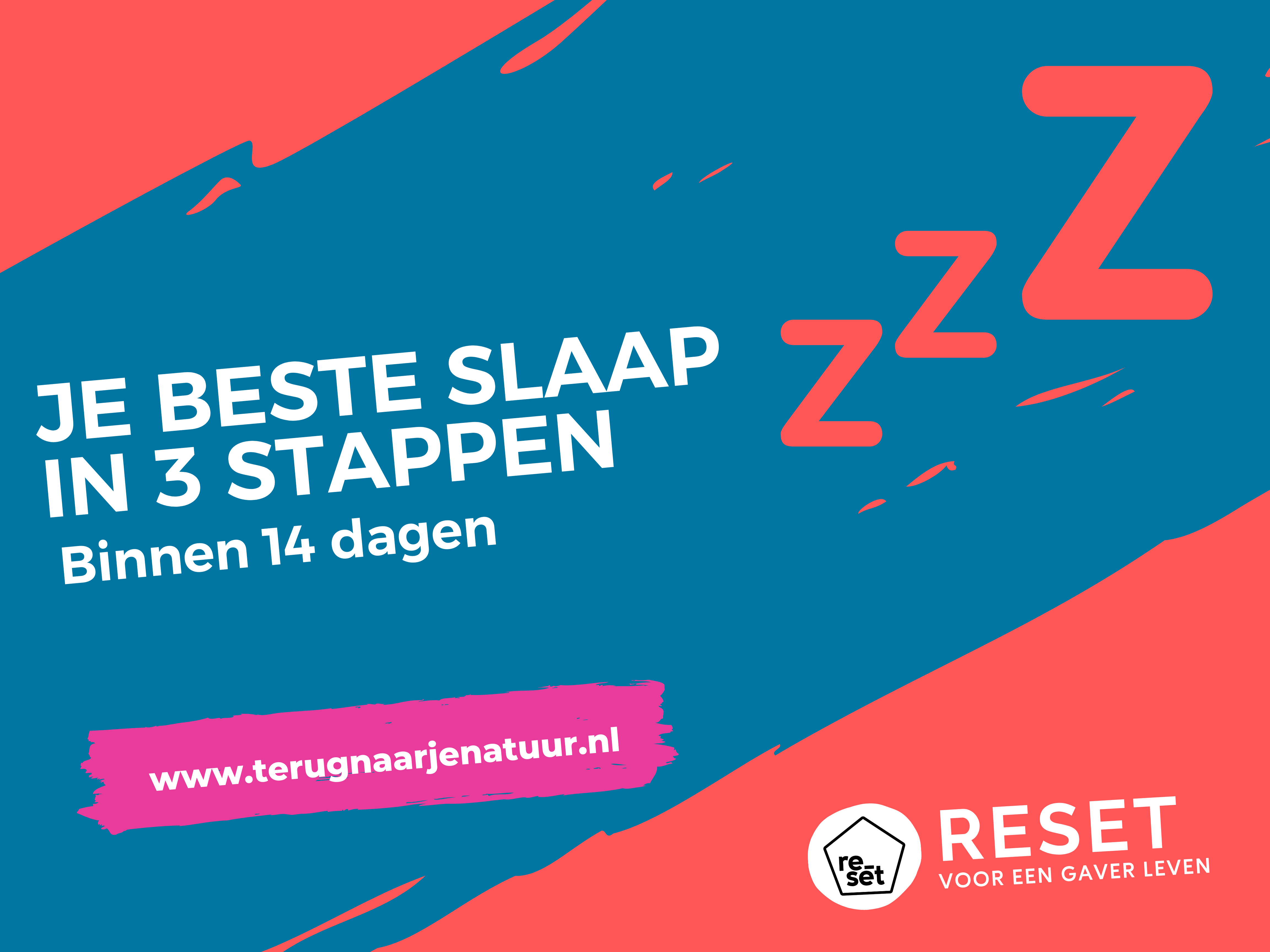 Binnen 14 dagen beter slapen in drie simpele stappen