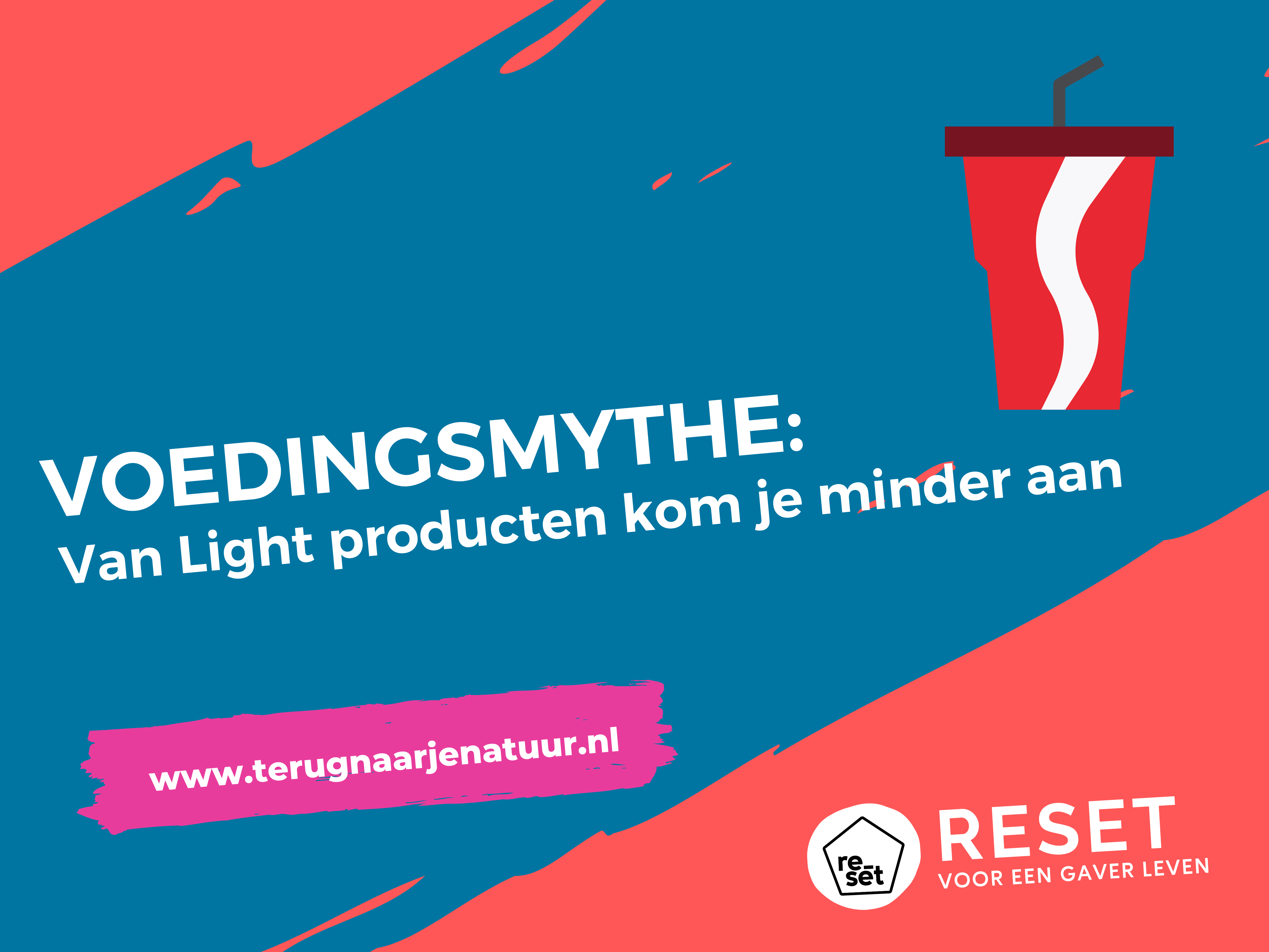 Voedingsmythe: Van Light producten kom je minder snel aan