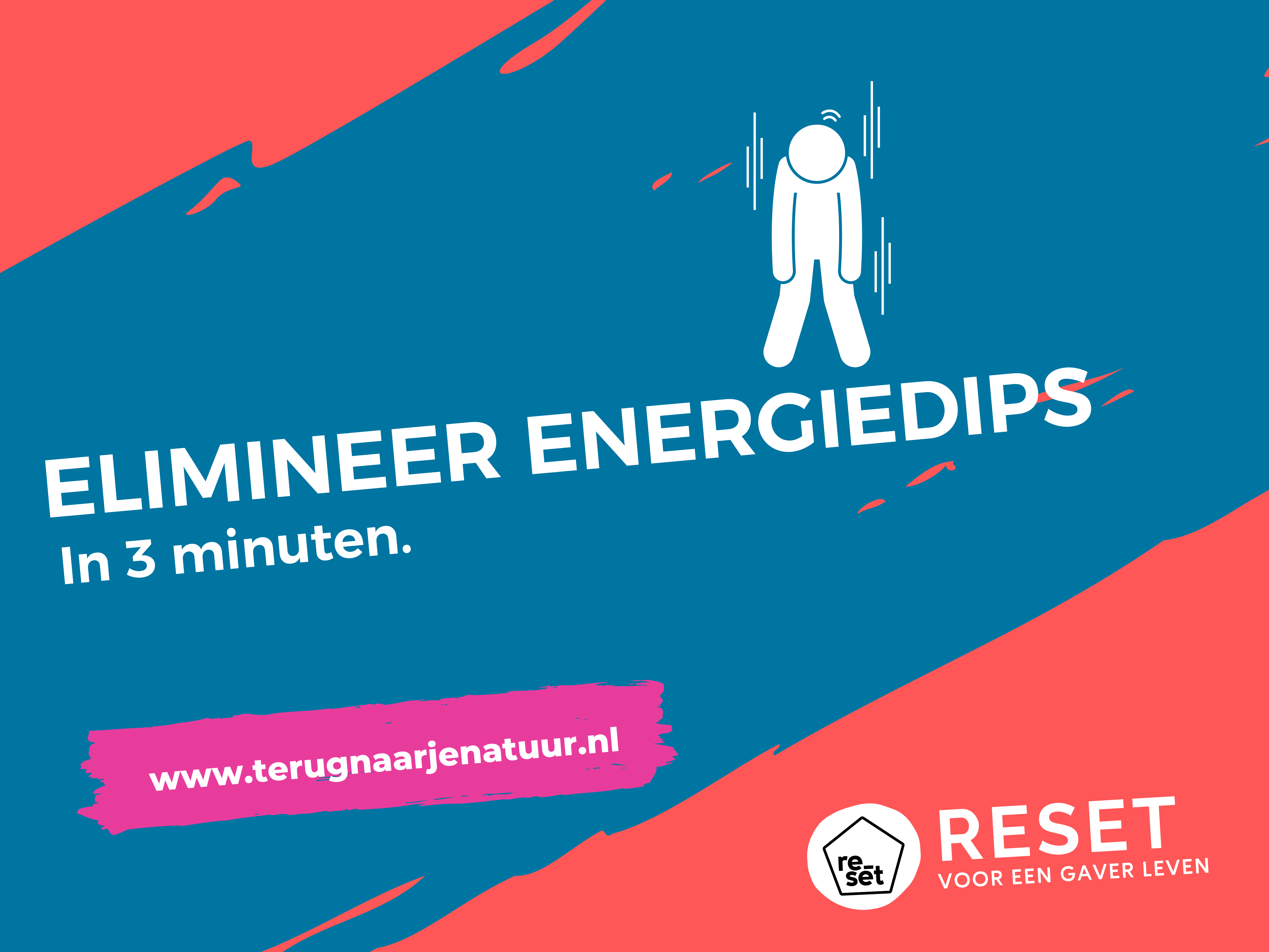 Hoe je in 3 min. per dag energiedips elimineert
