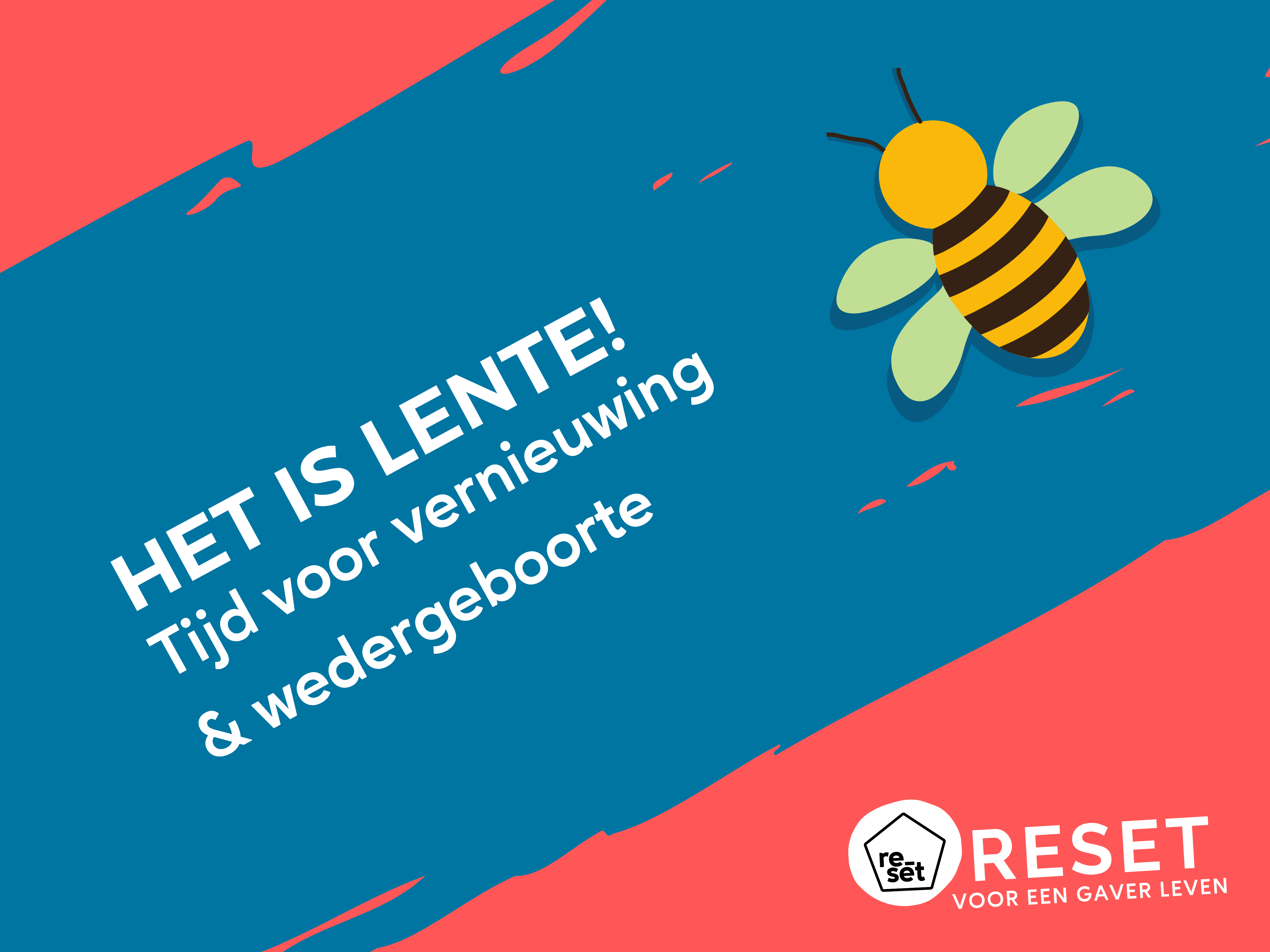 Het is lente: tijd voor vernieuwing en wedergeboorte